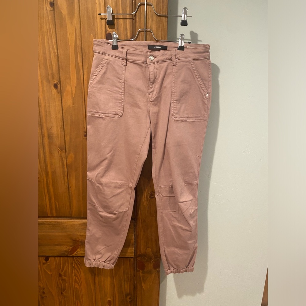 Mavi dusty rose slim cargo pants. Size 31